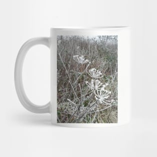 Frosted cow parsley Mug